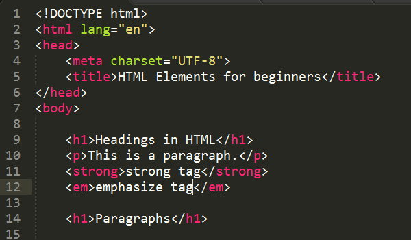 Как сделать тег абзаца в HTML коде: отступ и расстояние между абзацами